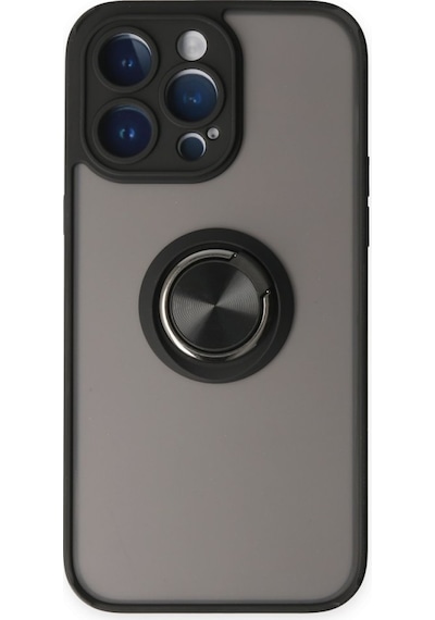 Teleplus Apple Uyumlu iPhone 14 Pro Max Kılıf Montreal Mat Yüzüklü Kapak