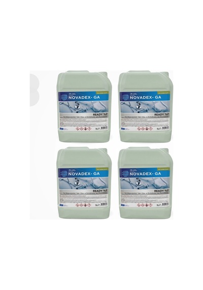 Novadex Ga Alet Dezenfektanı Cidex Muadili 5 Lt - 4 Adet 1 Koli