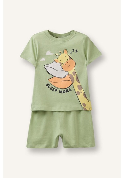 Defacto %100 Pamuk 2li Ayıcıklı Ecru Pijama Takımı Erkek Bebek G8862a526smgn1216 Yeşil-gn1216 Defacto %100 Pamuk 2li Ayıcıklı Ecru Pijama Takımı Erkek Bebek G8862a526smgn1216 Yeşil-gn1216