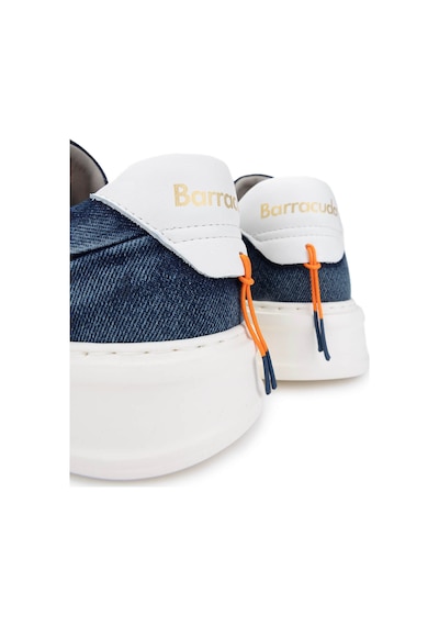 Barracuda Erkek Hakiki Deri Mavi/beyaz Sneakers & Spor Ayakkabı 511 Bu3510a Erk Ayk Y24 Denım Blu/bıanco Mavi - Beyaz