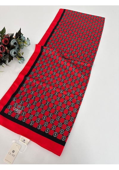 Quare Soft Pamuklu Desenli Şal Ldsq1201-28668 Çok Renkli