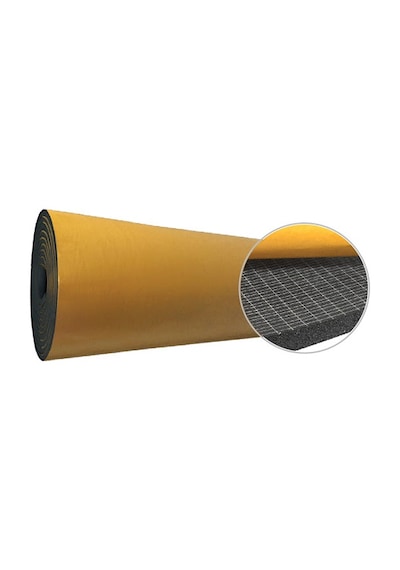 Oto Ses Yalıtımı Kendinden Yapışkanlı Kaucuk Köpügü 9 Mm 100x100
