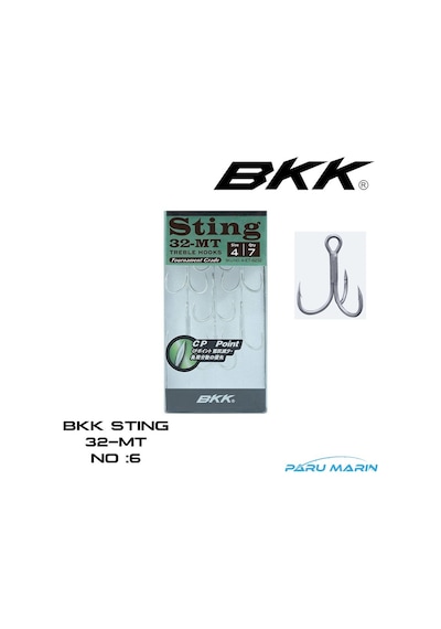 Bkk Sting 32-Mt Üçlü Iğne No:6