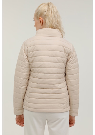 Kinetix W-SN659 BASIC PADDED COAT Ekru Kadın Mont