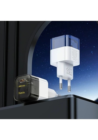 Hoco C131a Platinum Pd30w+qc3.0 Girişli Hızlı Şarj Başlığı Ve Type-c To İphone Lightning Kablo- 5775 Standart