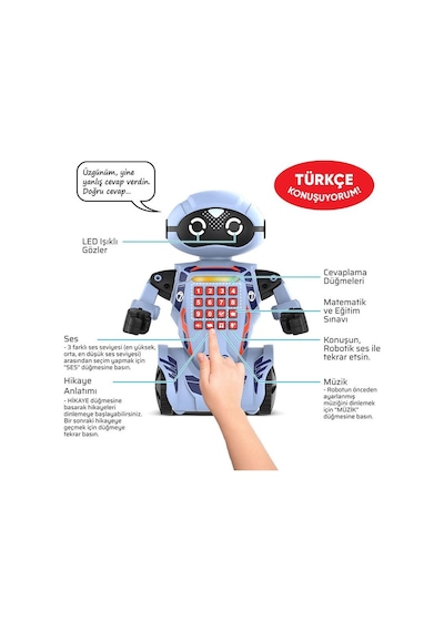 Robo Dr7 Türkçe Konuşan Robot