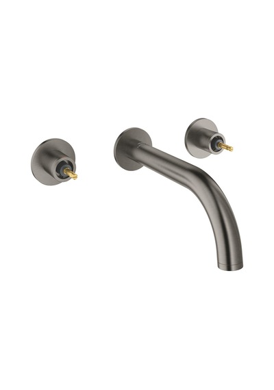Grohe Atrio Private Collection 3 Delikli Lavabo Bataryası M-Boyut - 20587AL0 Siyah