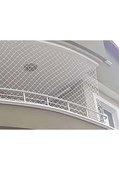 6 Mm 2,50 X 9 Metre Göz 5 Cm Balkon Güvenlik Filesi Çocuk Emniyet
