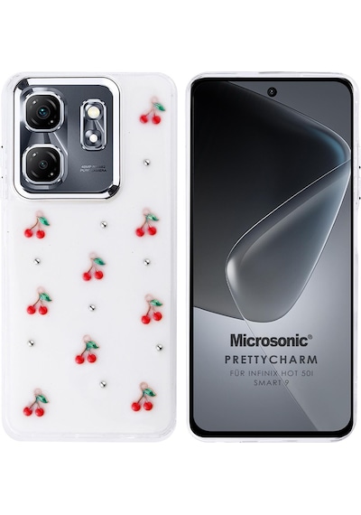 Microsonic Infinix Smart 9 Kılıf Prettycharm Cherry -