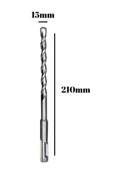Beton Hilti Ucu Duvar Delme Hilti Delici Matkap Ucu Delici 15mm X 210mm 1 Adet