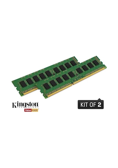 32 Gb Ddr5 5600mhz Kıngston Cl46 2x16gb Dımm Dt Kvr56u46bs8k2/32