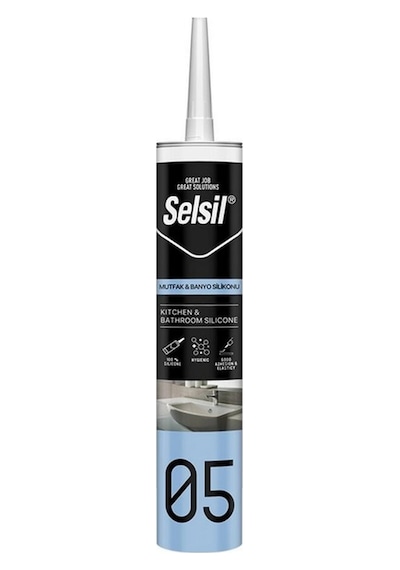 Mutfak Ve Banyo Silikonu Anti-küf Beyaz 280 Ml