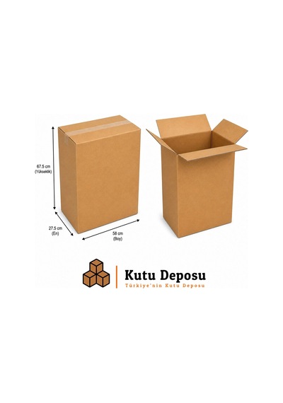 67,5x27,5x58 Cm 27"-32" Monitör Taşıma Kolisi 1 Adet