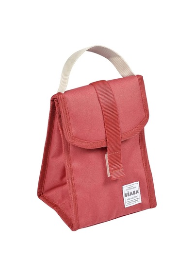 Beaba Sydney Iı Bebek Bakım Çantası Mavi Desenli 44x26x27 Cm Kırmızı