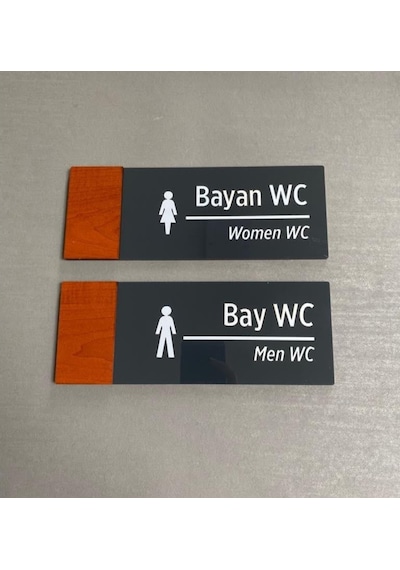 Wooden Serisi Wc Yönlendirme Seti (499616210)