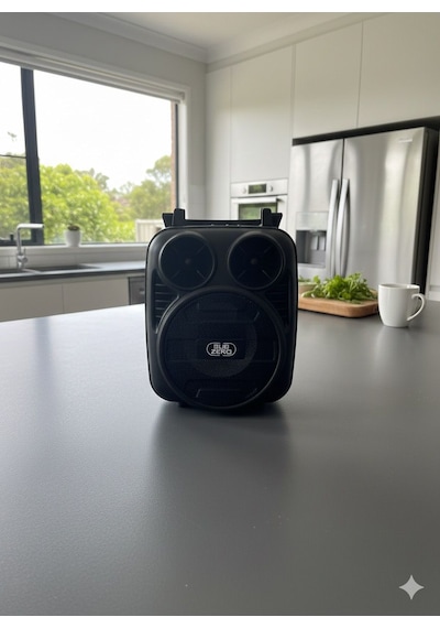 Telefon Tutuculu Bluetooth Hoparlör - Yüksek Ses Kaliteli Şarjlı Kablosuz Speaker Usb/sd Destekli