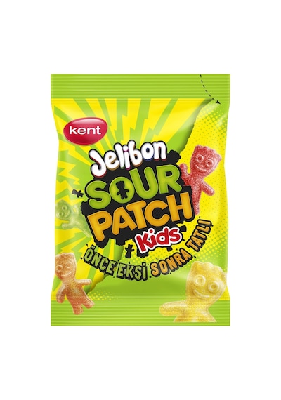 Kent Jelibon Sour 80g Ekşi Şekerleme 2'li Ekonomik Paket - 2 Adet Tarı