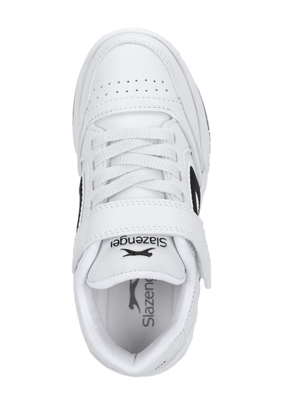 Slazenger Clash I Unisex Çocuk Beyaz / Siyah Günlük Spor Ayakkabısı Beyaz - Siyah