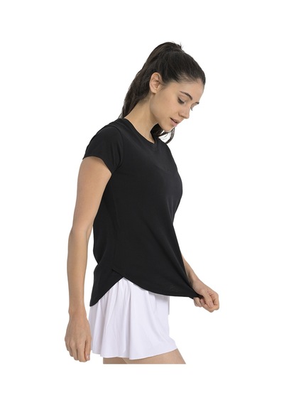 Sportive Sendai Kadın Siyah Günlük Stil T-shirt 25yk013-syh 1710464 SIYAH