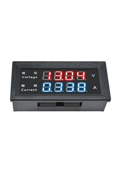 Alkatronik-Panel Tip Dc 0-200V 10A Mv Voltmetre Ma Ampermetre M4430