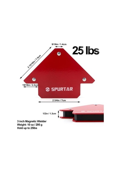 2 Ad 25 Lbs Manyetik Açılı Kaynak Tutucu Mıknatıs, Kaynak Gönyesi (548563703)