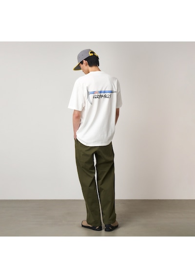 Gramicci Ice Axe Erkek Beyaz T-shirt G5fu-t083 Beyaz