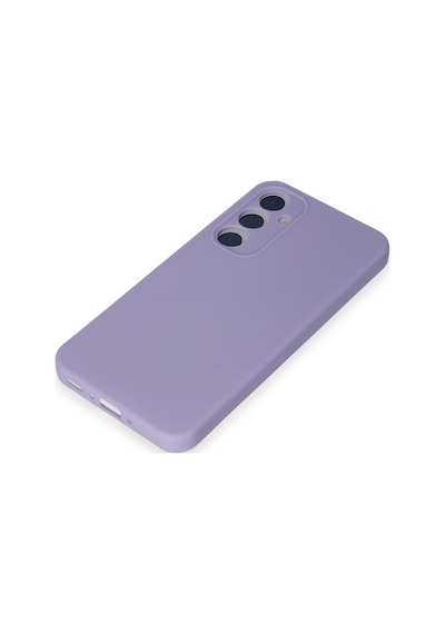 Samsung Uyumlu Galaxy A35 5g Uyumlu Kılıf First Silikon - Lila