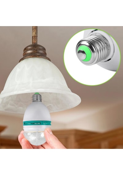 Kenstar 3W Disko Efektli E27 Led Ampul Rgb Çok Renkli