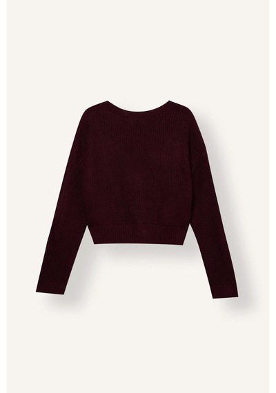 Defacto Regular Fit V Yaka Basic Düz Düğme Kapamalı Triko Hırka U2052az26wnbr452 Bordo-br452 Defacto Regular Fit V Yaka Basic Düz Düğme Kapamalı Triko Hırka U2052az26wnbr452 Bordo-br452
