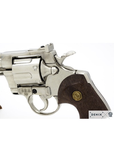 Denix Phyton Revolver 1955 Usa 31cm Koleksiyon Obje