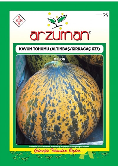 Arzuman Kavun Tohumu ALınbaşKırkağaç 637 250 Adet Tohum