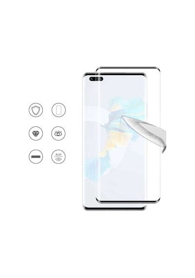 Huawei Mate 40 Pro Zore Süper Pet Ekran Koruyucu Jelatin