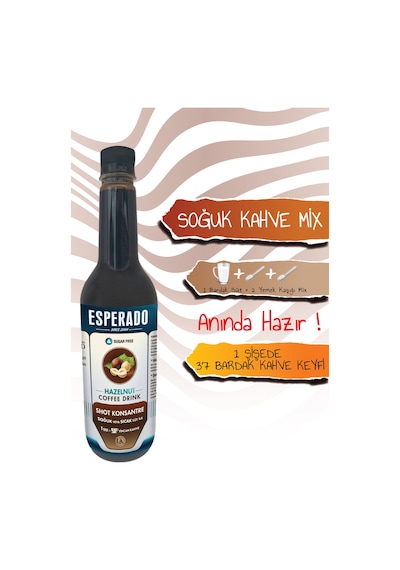Çabuk Kahve Fındık Aromalı Soğuk/sıcak Kahve 750 Ml Diğer