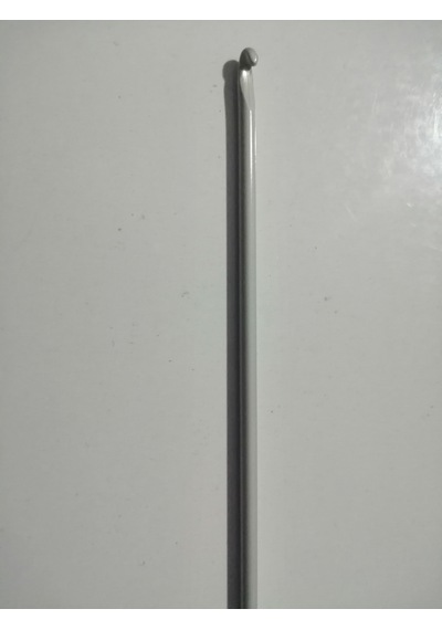 Abarta 2,5mm Alüminyum Uzun Gagalı Örgü Şiş Tunus Tığ 35cm-metal Gri 1 Adet