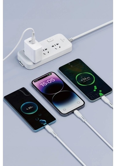 Tesla Model Y 2024-2025 Juniper Type-c Şarj Kablosu 1.2m 60w Süper Fast Pd 3in1 Apple iPhone Samsung Uyumlu Xiaom