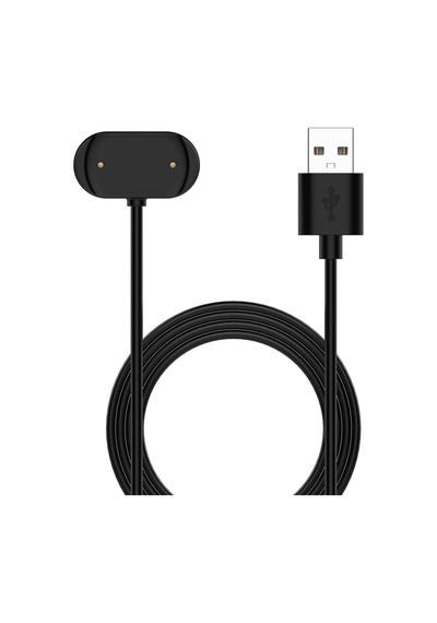 Caseonn Amazfit Active Manyetik Usb Hızlı Şarj Kablosu Siyah