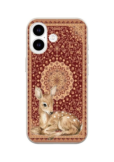 Arvencase Apple iPhone Uyumlu 17 Uyumlu Hd Kalite Orta Sertlikte Baskılı Desenli Silikon Renk5 Renk5
