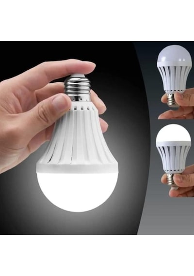 Powermaster Pm-25221 5 Watt E27 220 V 6500k Beyaz Şarjlı Led Ampul Diğer