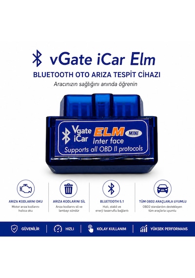 Elm Obd2 Çift Anakartlı Bluetooth Pıc18f25k80 Destekli Ddt4all-torque Pro-dtcfix İos Android Uyumlu