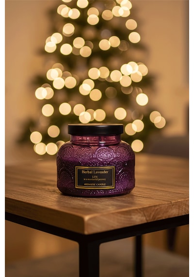 Lavantalı Aromatik Mum