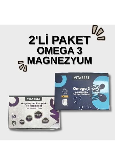 Vitabest Omega 3 Balık Yağı Trıgliserid Form 50 Kapsül