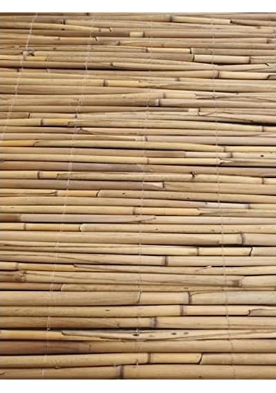 Hasır Kamış Çit, 1mx3m Ölçü İle Bahçe Süsleme Ve Koruma İçin Uygun