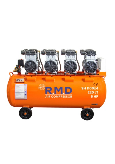 R.m.d Kompresör 220 Lt Hava Kompresörü Sessiz Ve Yağsız Sh1100x4