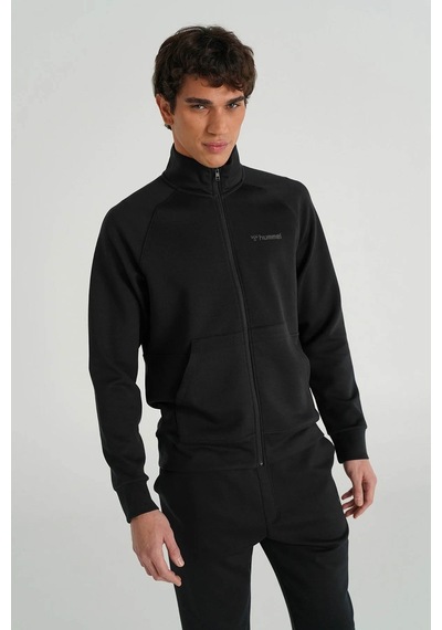 Hummel Evon Zip Siyah Erkek Sweatshirt 921678-2001 Siyah
