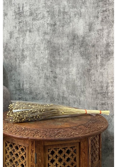 Gold Keten Otu Luna Süslük Vazoluk Aranjman Çiçeği 80 Gr