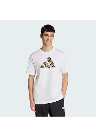 Adidas Panda Chill Camo Erkek Beyaz Tişört Kb4850 Beyaz