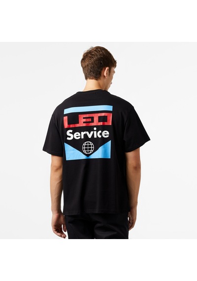 Leo Service Erkek Siyah T-shirt
