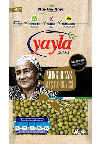 Yayla Gurme Maş Fasulye 500 G