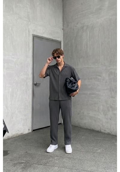 Vamos Fitilli Baggy Fit Pantolon Antrasit