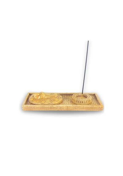 Antik Mısır Sarcophagus Lahit Çubuk Tütsülük Ve Tealight